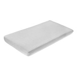 Cumpara ieftin Cearceaf cu elastic, Sensillo, Pentru patut, Impermeabil, Din tesatura terry, 120x60 cm, 0 luni+, Gri