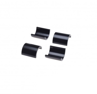 Set 2 adaptore prindere ghidon de la 22.2mm la 28.6mm, culoare negru Cod Produs: MX_NEW AW5140 foto