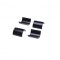 Set 2 adaptore prindere ghidon de la 22.2mm la 28.6mm, culoare negru Cod Produs: MX_NEW AW5140