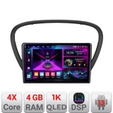 Navigatie Peugeot 607 Android radio gps internet 4+64 InCell Display 1K Kit-607+EDT-E209-RK CarStore Technology