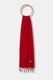 Moschino eșarfă de l&acirc;nă culoarea gri, uni, M5783 50124