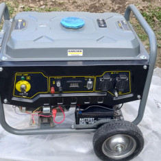 generator de curent electric Karcher , profesional, 3 Kw , monofazat ,pe benzina