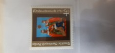 Berlin West-Craciun 1981 ,arta,pictura- serie completa nestampilat-MNH (W1)