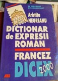 Aristitia Negreanu - Dictionar de Expresii Roman-Francez