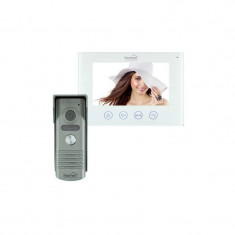 Video-interfon Smart, compatibil Android/iOS, LCD 7 inch, LED-uri infrarosu foto