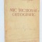 Mic Dictionar Ortografic 1954