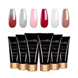 Cumpara ieftin Set 6 Polygel REVOMAX LUXORISE, Brilliance Nails 02