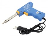 Pistol de lipit cu cablu, putere Low-High 30-80W, 230V, diametru varf de 1.5 mm, albastru
