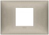 Rama Ornament 2M pt doza de 3M Vimar Neve titaniu mat 09672.23