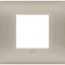 Rama Ornament 2M pt doza de 3M Vimar Neve titaniu mat 09672.23