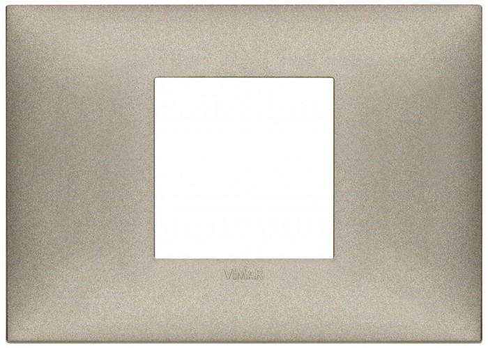 Rama Ornament 2M pt doza de 3M Vimar Neve titaniu mat 09672.23