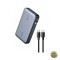 Baterie Externa UGREEN PB720 Nexode 20000mAh 100W QC + PD 1 x USB-A - 2 x USB-C Gri