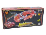 Masinuta Cars McQueen cu Lumini si Sunete, Plastic, 20cm, Baterii Necesare, +3 Ani