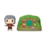 The Lord of the Rings POP! Town Vinyl Figure Bilbo &amp; Bag End 9 cm