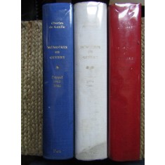 Charles DE GAULLE - M&eacute;moires de guerre 3 VOLUME