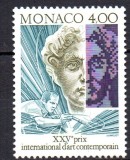 C5241 - Monaco 1991 - Arta neuzat,perfecta stare, Nestampilat