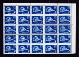Cumpara ieftin ✅RO 1963 LP 562 &quot;Congresul Mondial al Femeilor-Moscova &quot; , serie in bloc de 25 ( 1/4 coala diverse colturi ) , MNH, Nestampilat