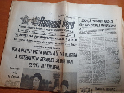 romania libera 23 februarie 1989-articol suceava brasov,fagaras foto