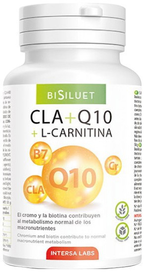 CLA + Q10 + L-Carnitina 45cps, 58g Intersa Labs