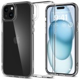 Cumpara ieftin Husa pentru iPhone 15, Spigen Ultra Hybrid, Clear