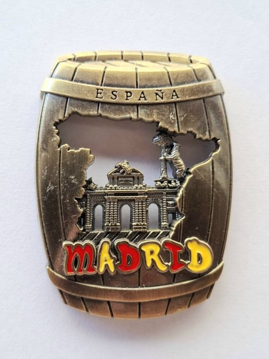 Magnet metalic Espana Madrid