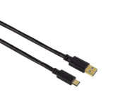 Cablu de date Hama 135711 USB-C - USB 3.1 A 1.8m Negru
