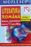 Cumpara ieftin Literatura romana. Manual preparator pentru clasa a VI-a - 1999 - Ion Popa ($K140), Niculescu