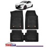 Covorase Auto TeamCar&reg; Tip Tavita Compatibile Renault Megane III Coupe (2008-2016) Negru Material Rezistent, Cauciuc
