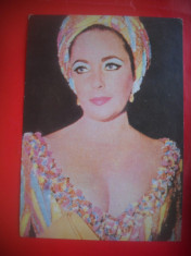 HOPCT 48149 ELIZABETH TAYLOR -ACTORI SI ARTISTI CELEBRI-NECIRCULATA foto