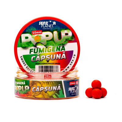 Pop-up fumigena capsuna 10mm 25g foto