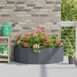 vidaXL Jardinieră Antracit 120 x 60 x 35 cm Oțel 883684