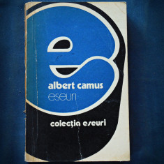 ESEURI - ALBERT CAMUS - COLECTIA ESEURI