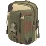 Husa tactica militara IdeallStore&reg;, Trooper Reach, poliester, capacitate 1 l, 18 cm, camuflaj