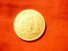 Moneda 1 Pengo 1939 Ungaria , argint ,cal. aproape NC foto