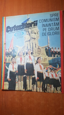 revista pentru copii - cutezatorii 16 august 1984 foto