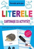 Literele. Cartonase cu activitati