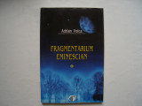 Fragmentarium eminescian (vol. I) - Adrian Voica, Alta editura