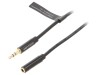 Cablu Jack 3.5mm Aurit 2m