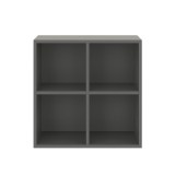 Dulap de perete deschis modular Boxie 80x80x37 cm, antracit