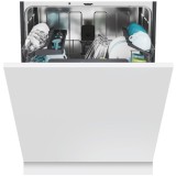 Masina de spalat vase incorporabila Candy CS5C4F0A, 15 seturi, 8 programe, Clasa C, Motor SpeedDrive, Alb