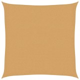 Cumpara ieftin Panza parasolar, nisipiu, 3x3 m, patrat, 160 g/m&sup2;, HDPE