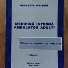 Medicina interna ambulator adulti vol 1 Georgeta Sinitchi