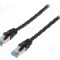 Cablu patch cord, Cat 6a, lungime 2m, S/FTP, LOGILINK - CQ6055S