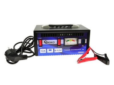 Redresor 6/12V - 12A, Geko G80005 foto
