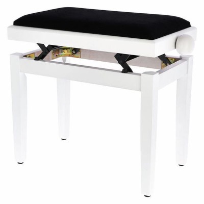 Scaun pian TH KB-15WHM alb negru foto