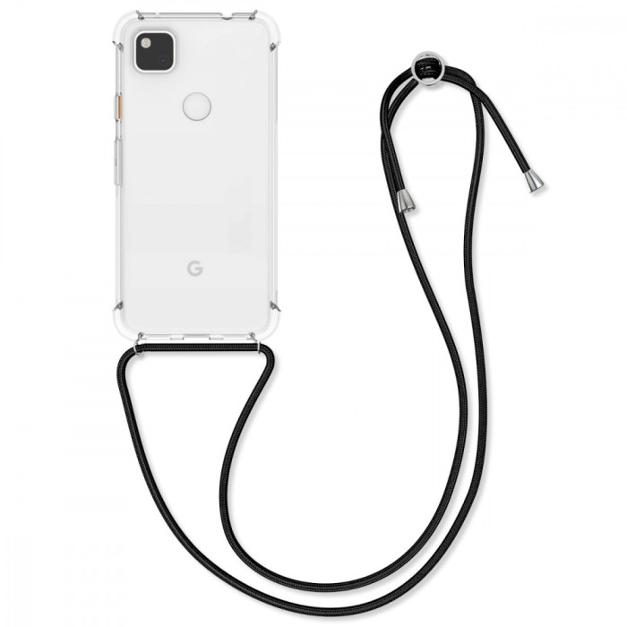 Husa pentru Google Pixel 4a, Silicon, Transparent, 52757.03