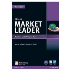 Market Leader 3rd Edition C1/C2 Advanced Business English Course Book with DVD-ROM - Paperback brosat - Iwonna Dubicka, Margaret O'Keeffe - Pearson