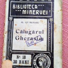 Calugarul Gherasim. Biblioteca Minervei,1909 Nr. 18 - Al. Gh. Doinaru