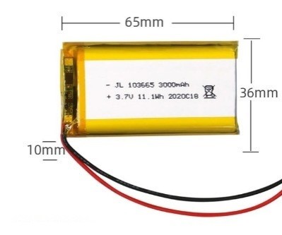 Acumulator 3.7V 3000mAh foto