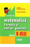Matematica. Formule si notiuni generale clasele V-VIII - Corint